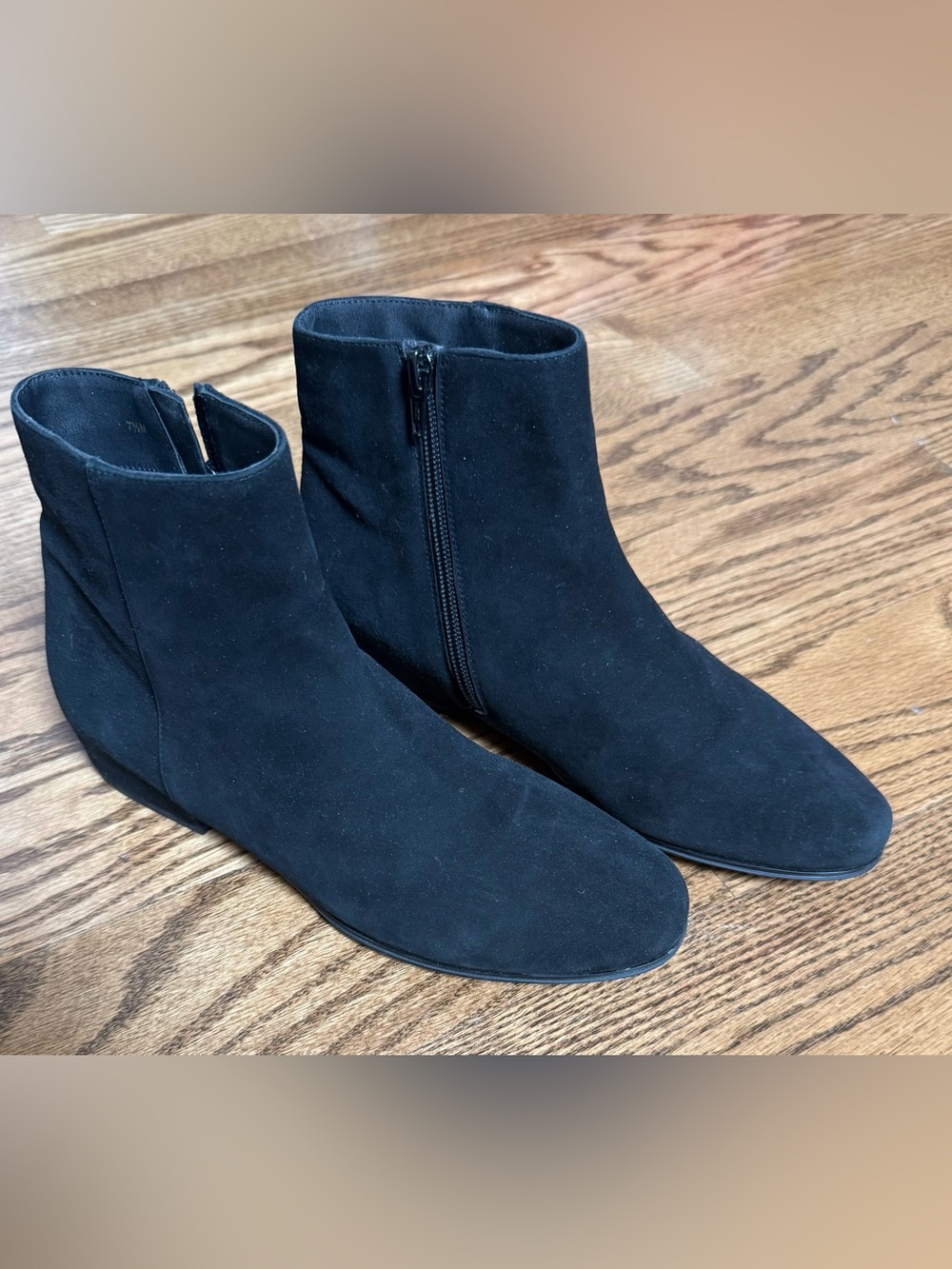 Priori Black Suede Women's Ankle Boots size 7.5